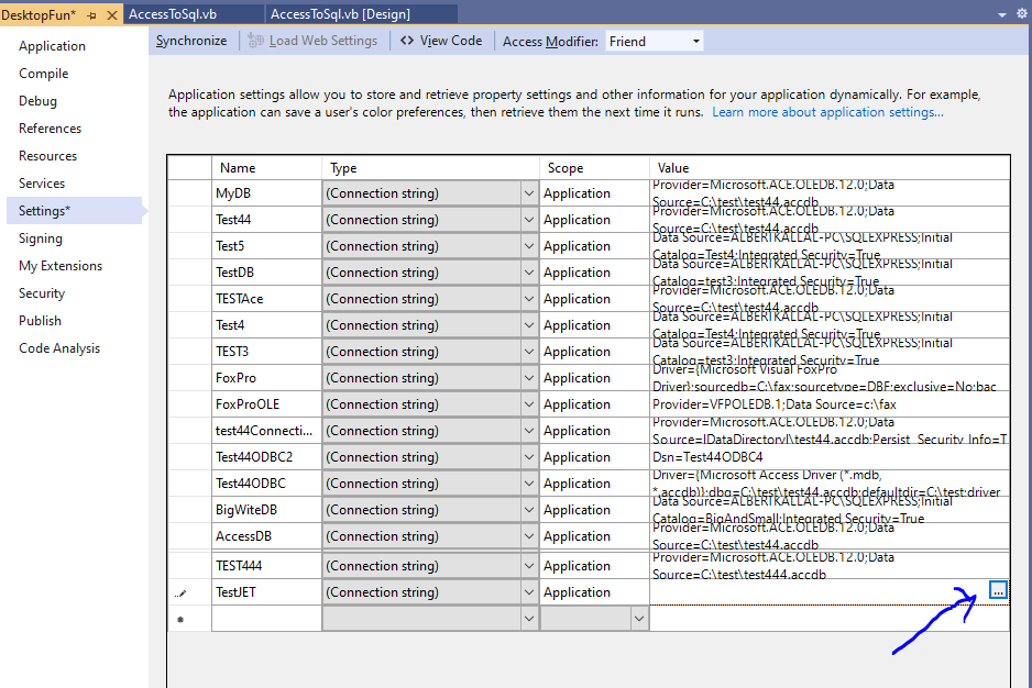 VB.NET 使用 Windows 默認 ODBC JET 驅動程式連接到 MDB 檔案