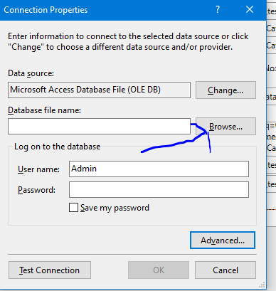 VB.NET 使用 Windows 默認 ODBC JET 驅動程式連接到 MDB 檔案