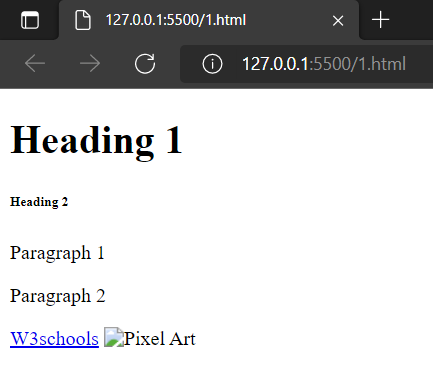 影像不會顯示在 VS Code 的 html 擴展中