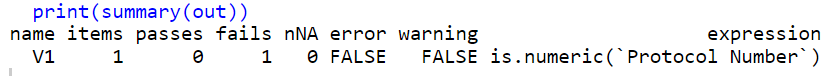 R validate：如何檢查單個值（不是整個列）是否為數字？