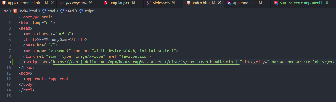 通過 angular.json 檔案在 Angular 專案中引導 5