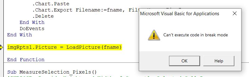 嘗試在影像框中顯示“Temp.jpg”時出現“需要錯誤 '424' 物件” (imgRpts1)