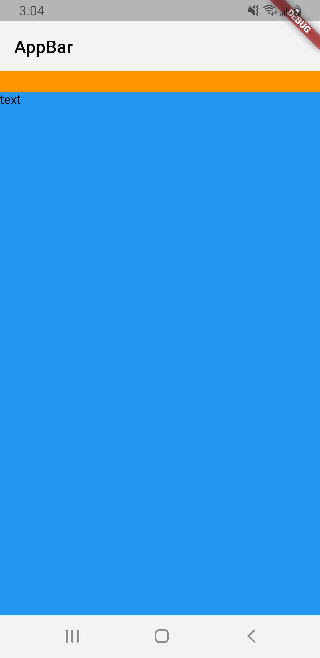Safe Area AppBar/NestedScrollView 在 Flutter 中創建不需要的 bar