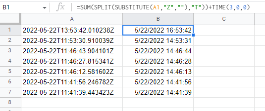 將 API 中的時間戳轉換為日期并添加 3 小時