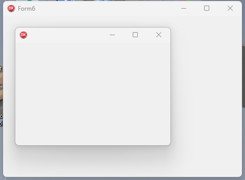 子視窗上的 Delphi VCL 樣式