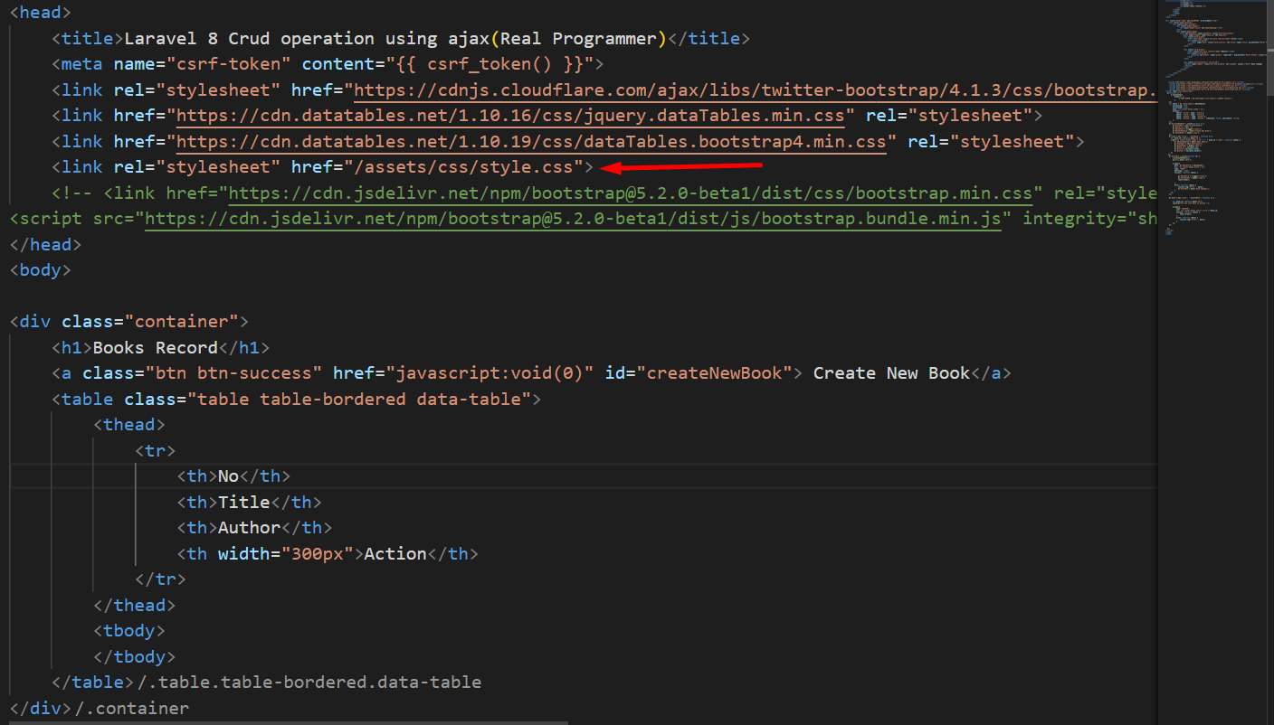 如何在 laravel 中添加 css 檔案?