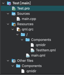 未安裝 QML 模塊
