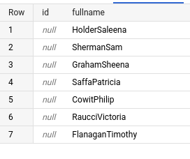 BigQuery - SQL 更新和加入