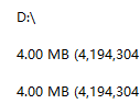 如何在 Windows 上獲取稀疏檔案的真實磁盤使用情況?
