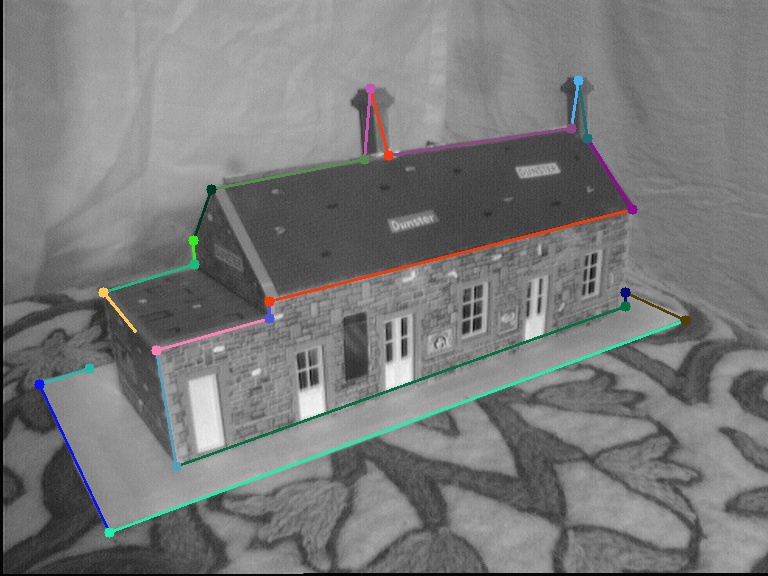 如何從 Opencv 線條功能正確連接折線