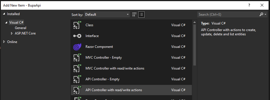 嘗試添加新控制器時出現 React 錯誤的 ASP.NET:您需要啟用 JavaScript 才能運行此應用程式