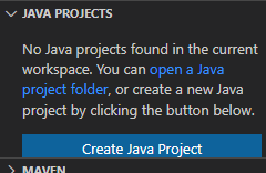 為什么在我的作業區 (Visual Studio Code) 中找不到我的 Java 專案?