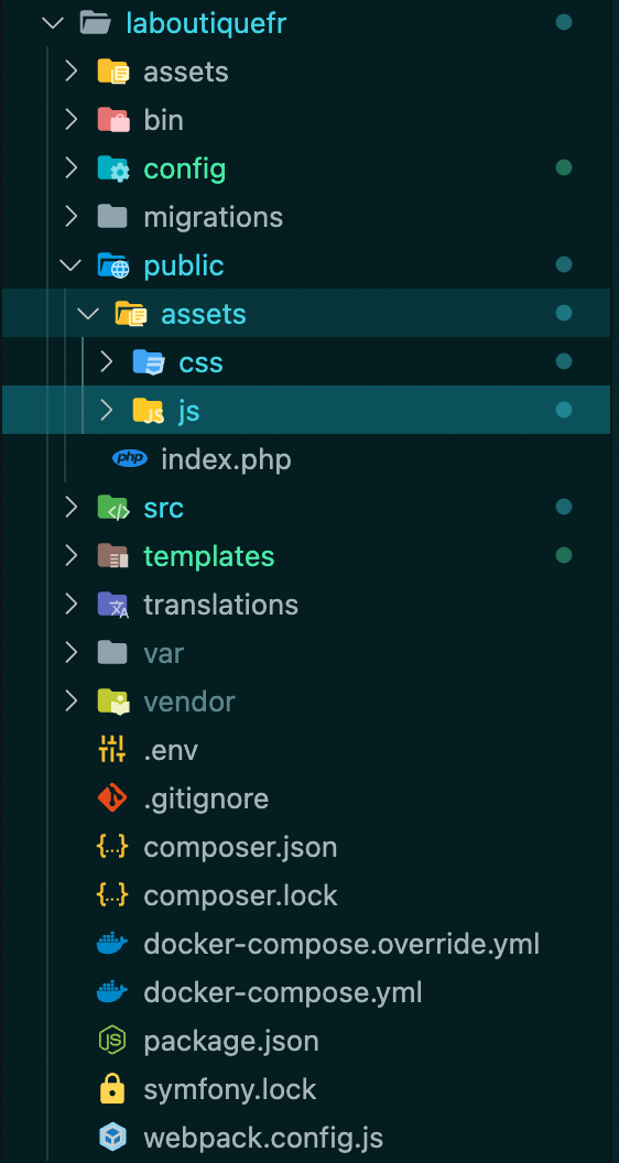 Symfony6 中的資產 - manifest.json 缺失
