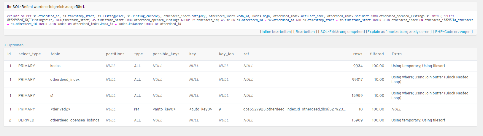 如何使復雜/長時間運行的 SQL 查詢更高效？