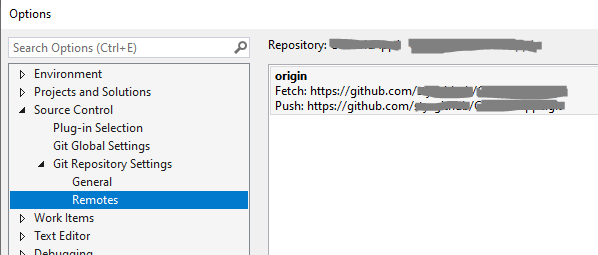 如何將現有的 Visual Studio 專案推送到不同的 GitHub 存盤庫