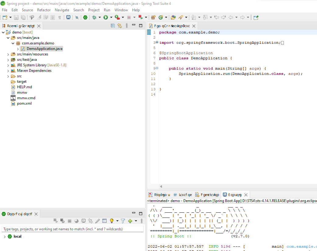 Spring Tools 4 for Eclipse 界面英文語言錯誤