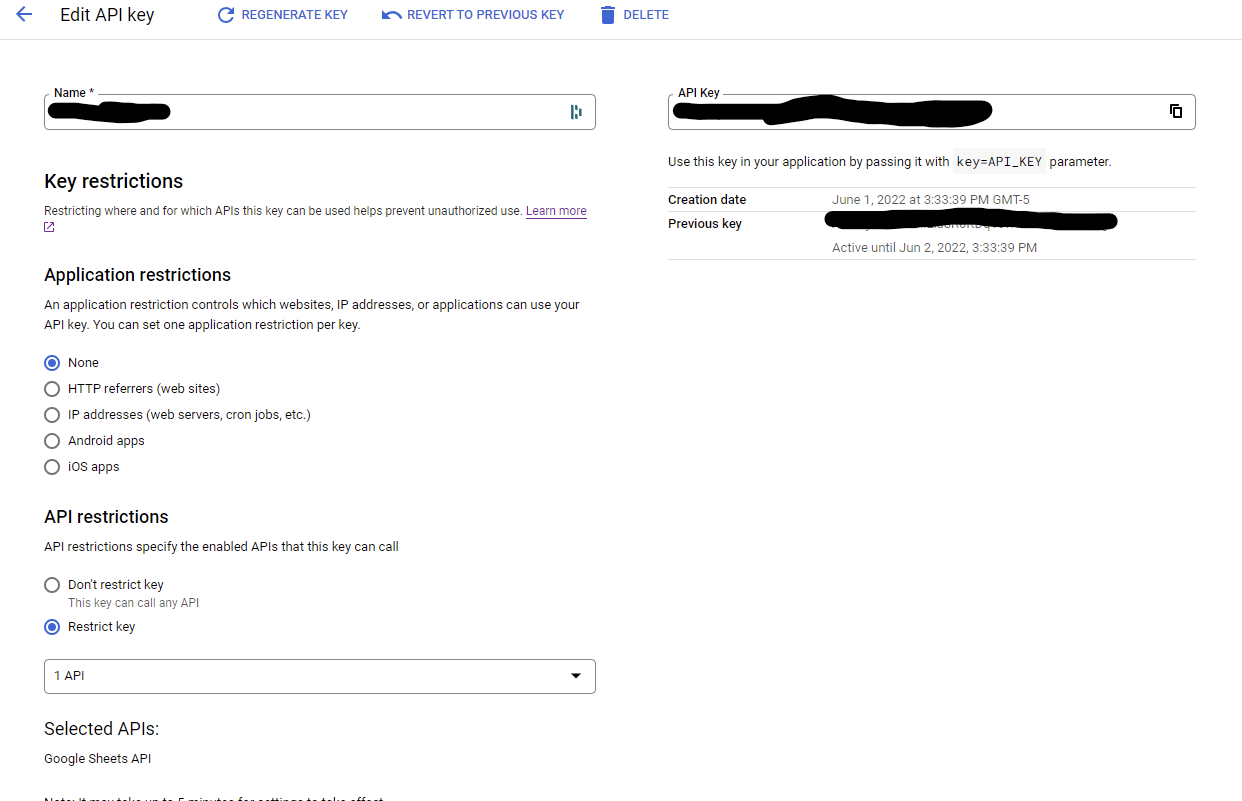 Vue3/Javascript:Google Sheets Api - 403 Forbidden/PERMISSION_DENIED