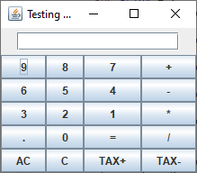 將按鈕陣列分配給 GridLayout 時出現 Java IllegalArgumentException