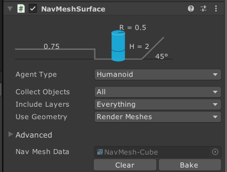 Unity Navmesh 在同一場景中烘焙多個地圖