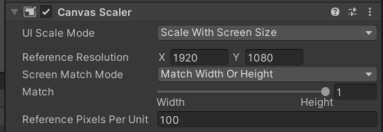 Unity - UI 位置