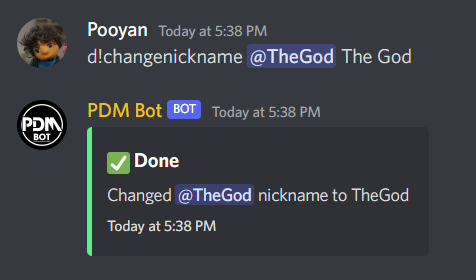 setNickname 不包括 discord.js v13 中的空格