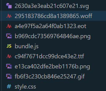 Webpack，禁用匯出 SCSS/CSS 中參考的資產