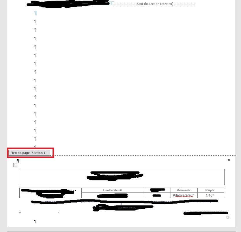 如何將表格粘貼到我的第一頁/部分？