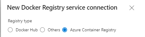 在 Azure 容器注冊表中找不到推送的映像