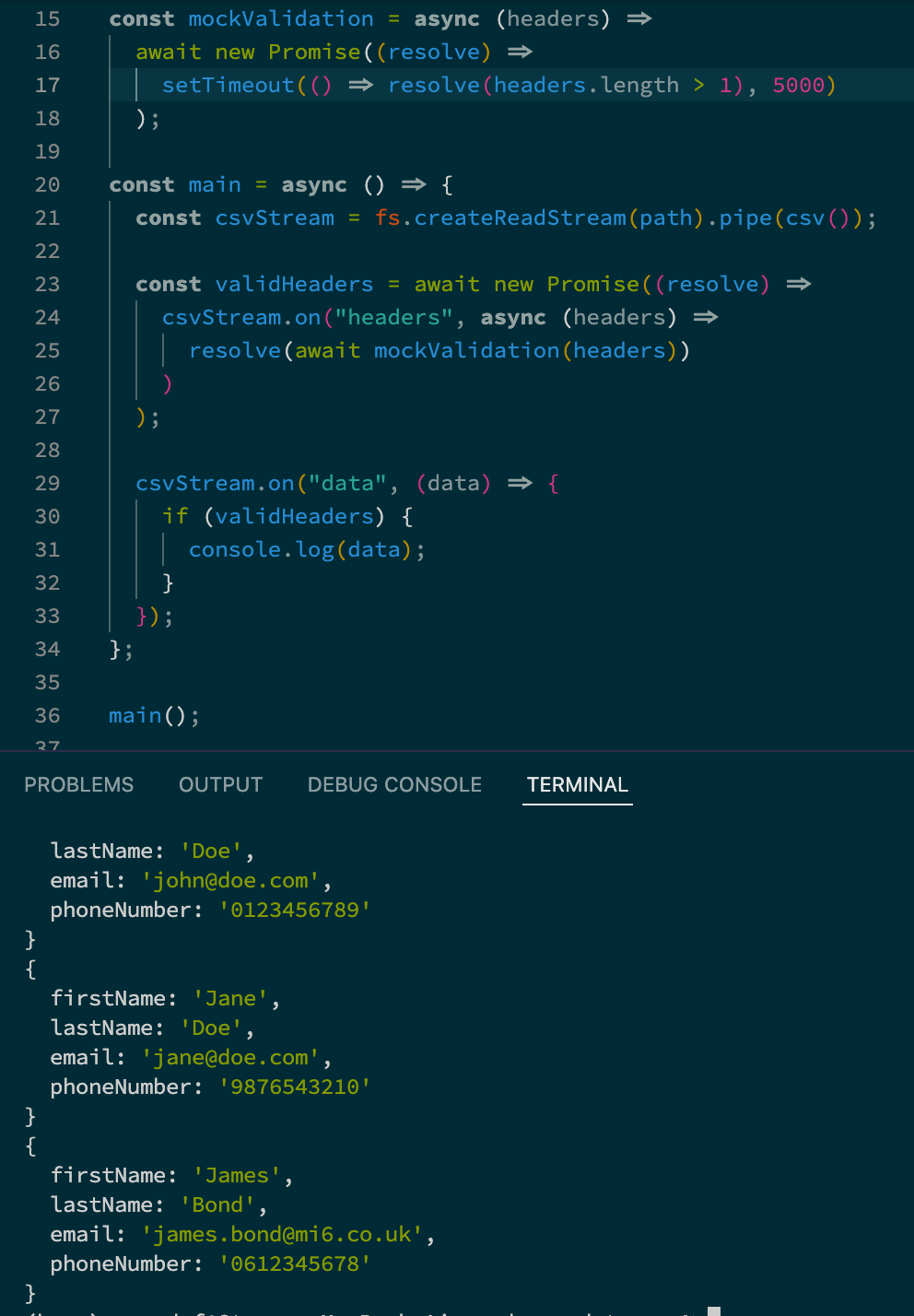 node.js 沒有更新變數