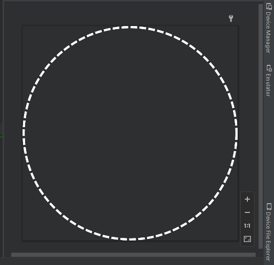 如何在stroke android drawable中設定漸變