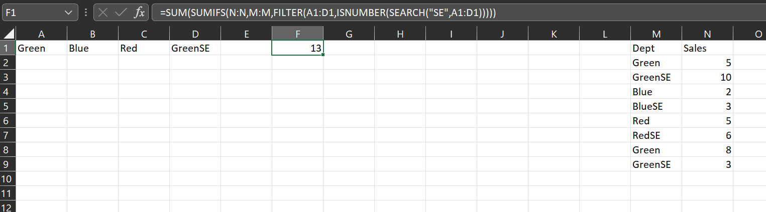 如何在一個范圍內查找字串,它們將來自不同作業表的結果相加 - Excel