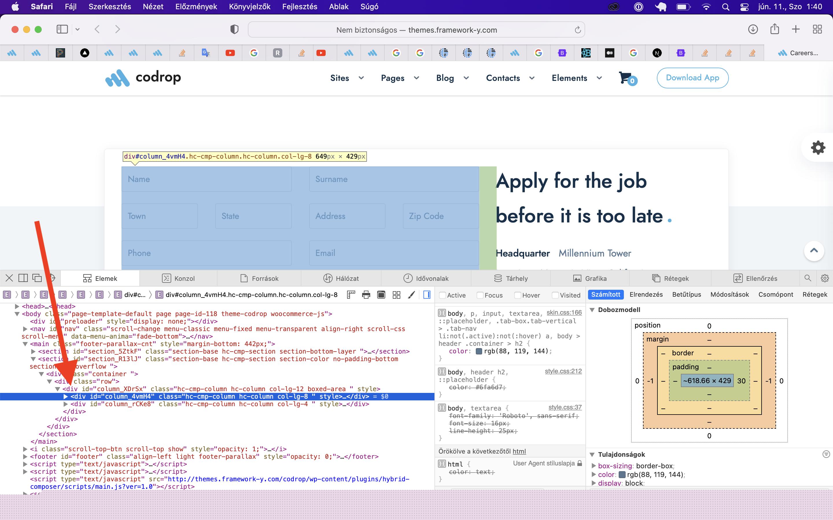 為什么 Bootstrap 嵌套列不在彼此旁邊而是在下面?