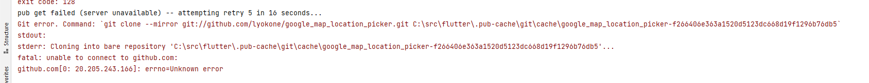 使用 Pub get 命令在 Flutter 中基于 GitHub 存盤庫的依賴項恢復問題