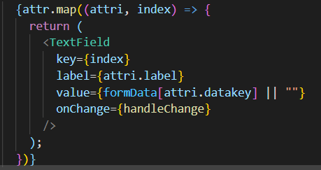 反應材料 UI 文本欄位 onChange