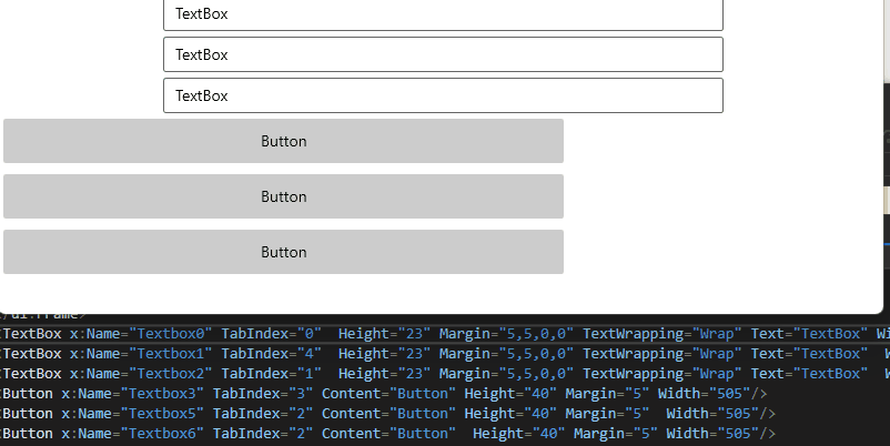 WPF 不會阻止重復的 tabindex 輸入