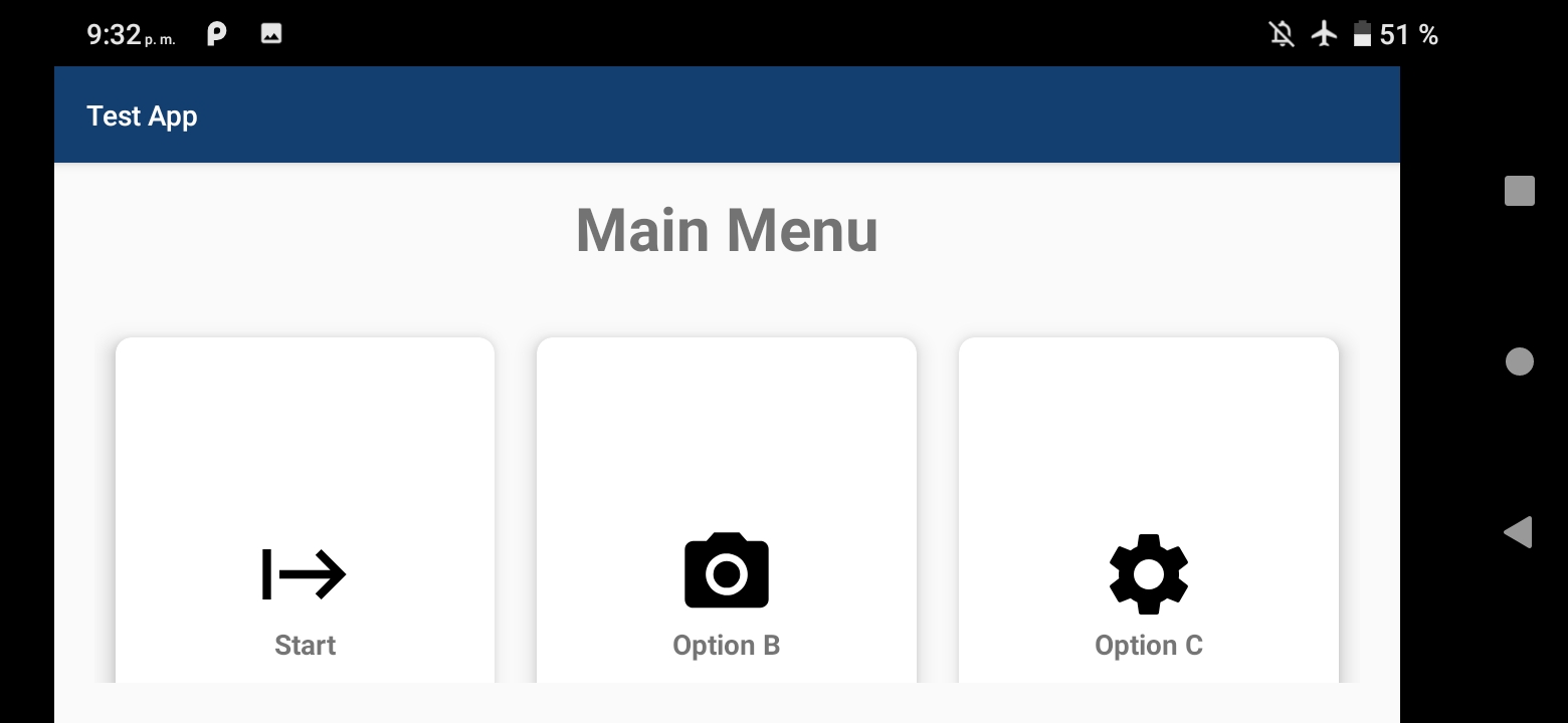 Android CardView 在 2 Android 設備中的行為不同