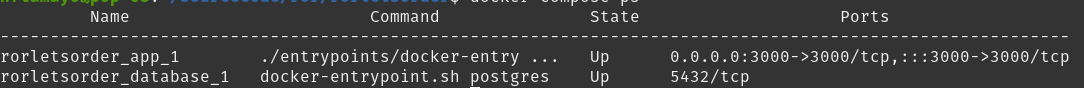 Docker 上的 Rails：ActiveRecord::ConnectionNotEstablished：無法將主機名轉換為地址：再試一次