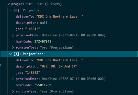 如何修復:“Map<String, dynamic>”型別的值,但得到“List<dynamic>”型別之一