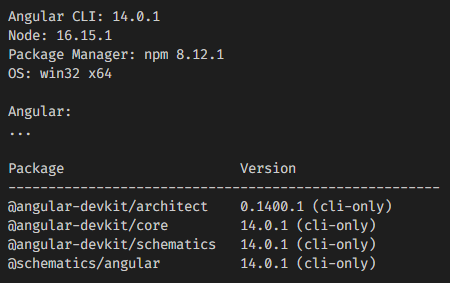 更新所有 Angular 組件