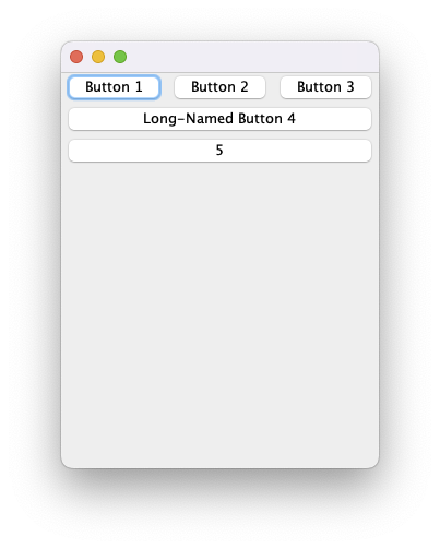 無法使 GridBagLayout 內容從頂部下降