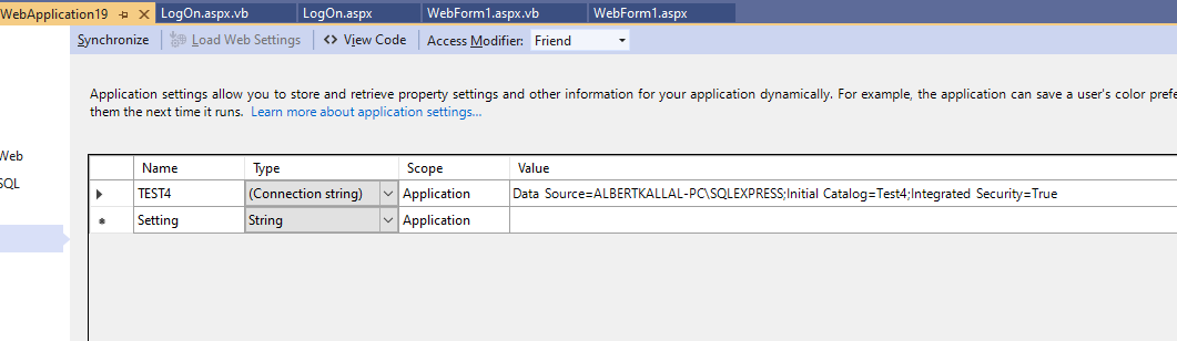 將 SQL Server 鏈接到 Visual Studio