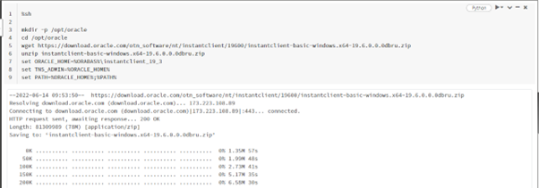 Azure Databricks 中的 cx_Oracle