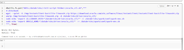 Azure Databricks 中的 cx_Oracle