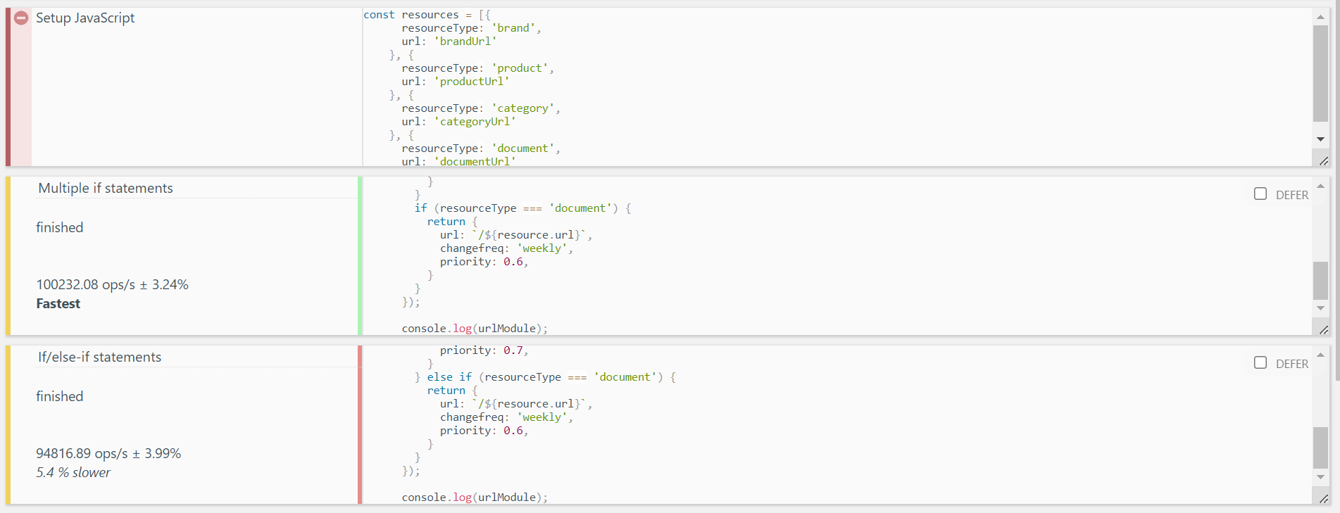 Array.prototype.map() 期望回傳一個值,但不能像其他問題一樣回傳 null,在箭頭函式的末尾