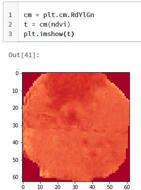 Matplotlib:直接應用 cmap 與 imshow() 不同