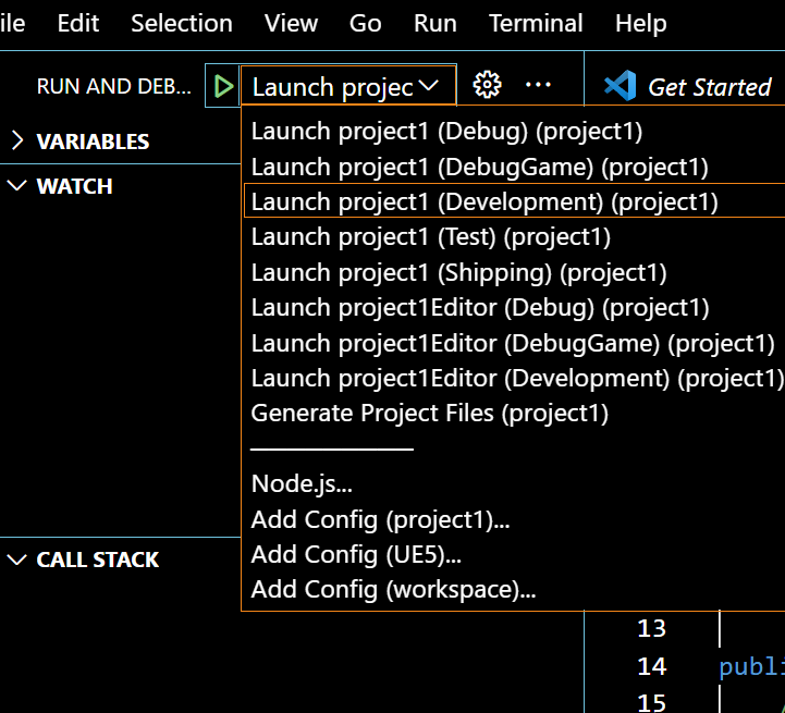 如何在不啟動游戲的情況下在 VS Code 中編譯 Unreal 5 專案？