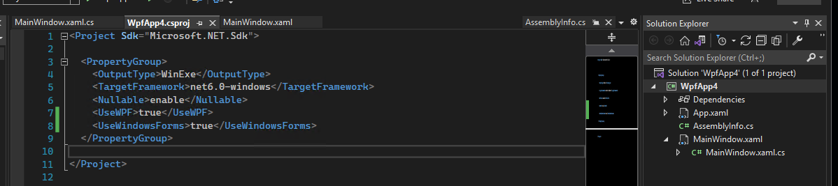 如何在 Visual Studio 中將 Windows.Forms 框架添加到 WPF 專案