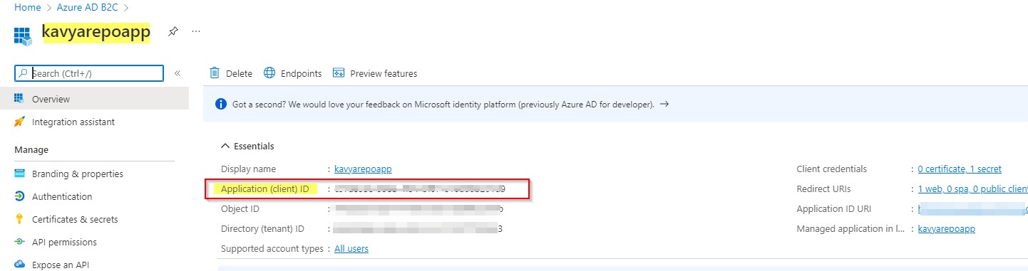 我們如何在 Azure-ad-b2c 中為 ROPC 身份驗證創建用戶流,然后我們如何在 postman 或 laravel 控制器中使用它