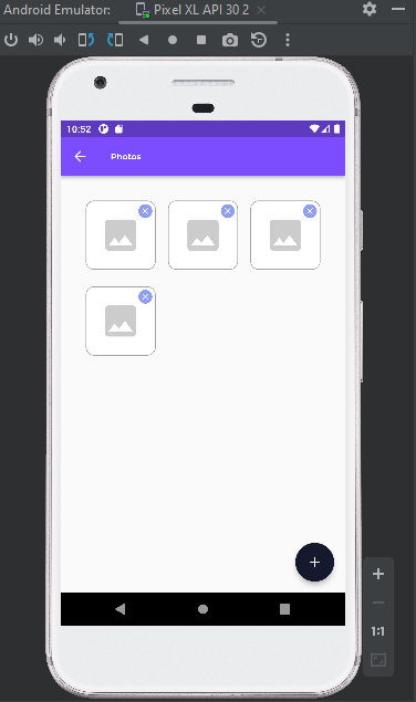 如何在 Gridview 內回圈結束后添加新列？