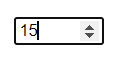 HTML `<input type=